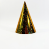 APF Holographic Cone Party Hat - Gold
