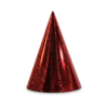 APF Holographic Cone Party Hat - Red