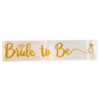 Acon Party Favors Products - Bride to Be Sash White