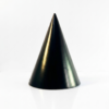 Solid Color Cone Party Hat - Black