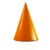 Solid Color Cone Party Hat - Orange